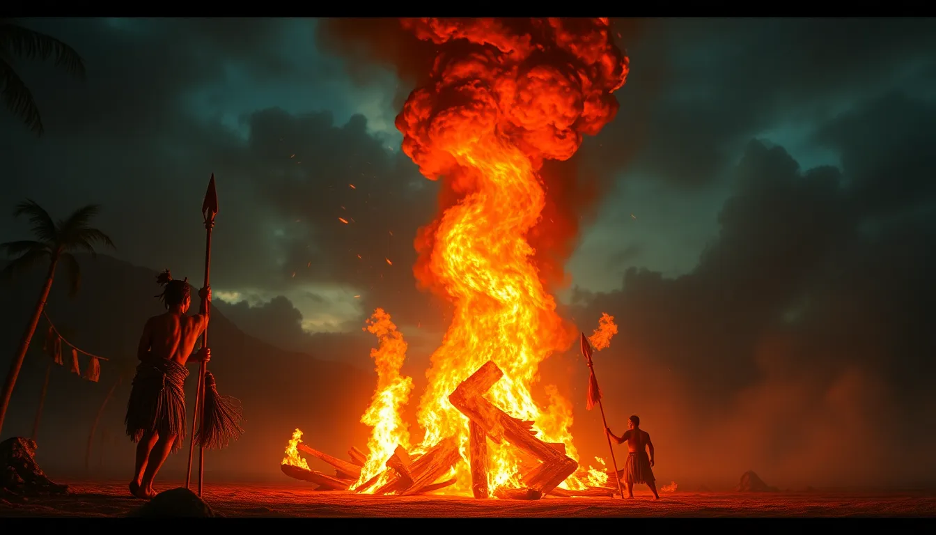 The Epic of the Sacred Fire: Polynesian Heroes and Their Rituals ...